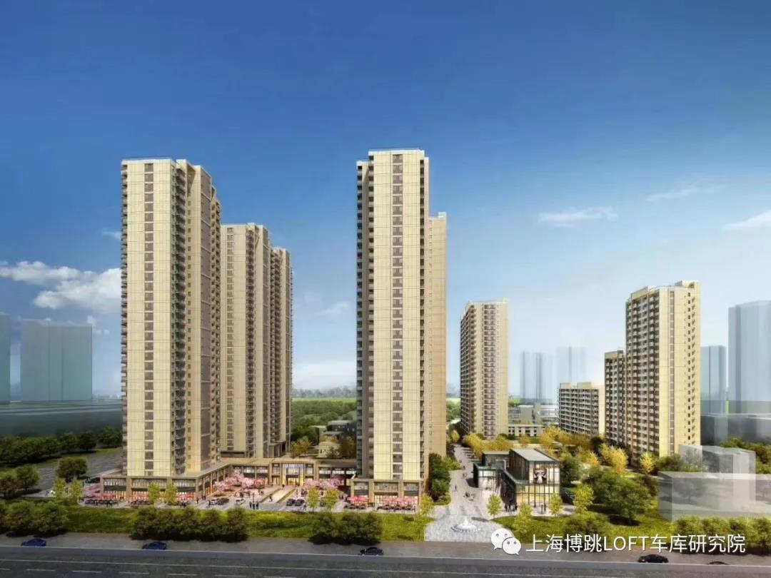 拉萨采用了LOFT车库武汉当代集团春风十里项目现已结构封顶！